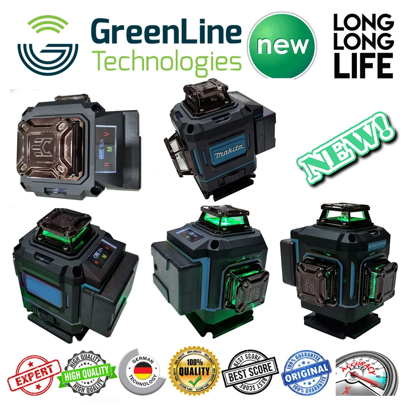 تراز لیزری ماکیتا مدل Makita G-16 Line چهار بعدی هوشمند